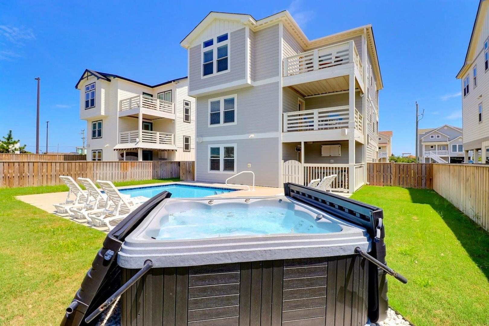 4058 Beach Haven 4 Min Walk To Beach Pool Kitty Hawk Eksteriør billede