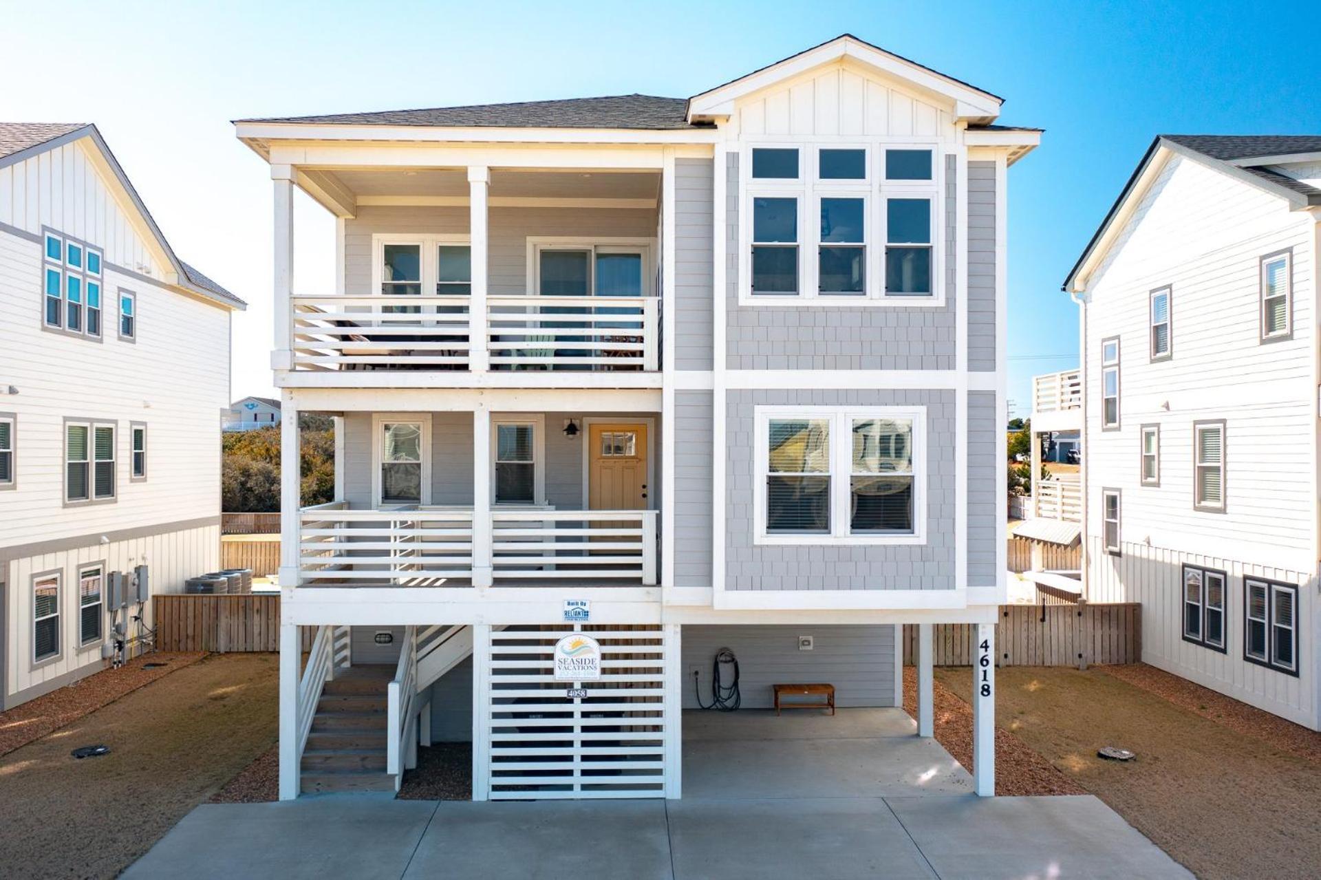 4058 Beach Haven 4 Min Walk To Beach Pool Kitty Hawk Eksteriør billede