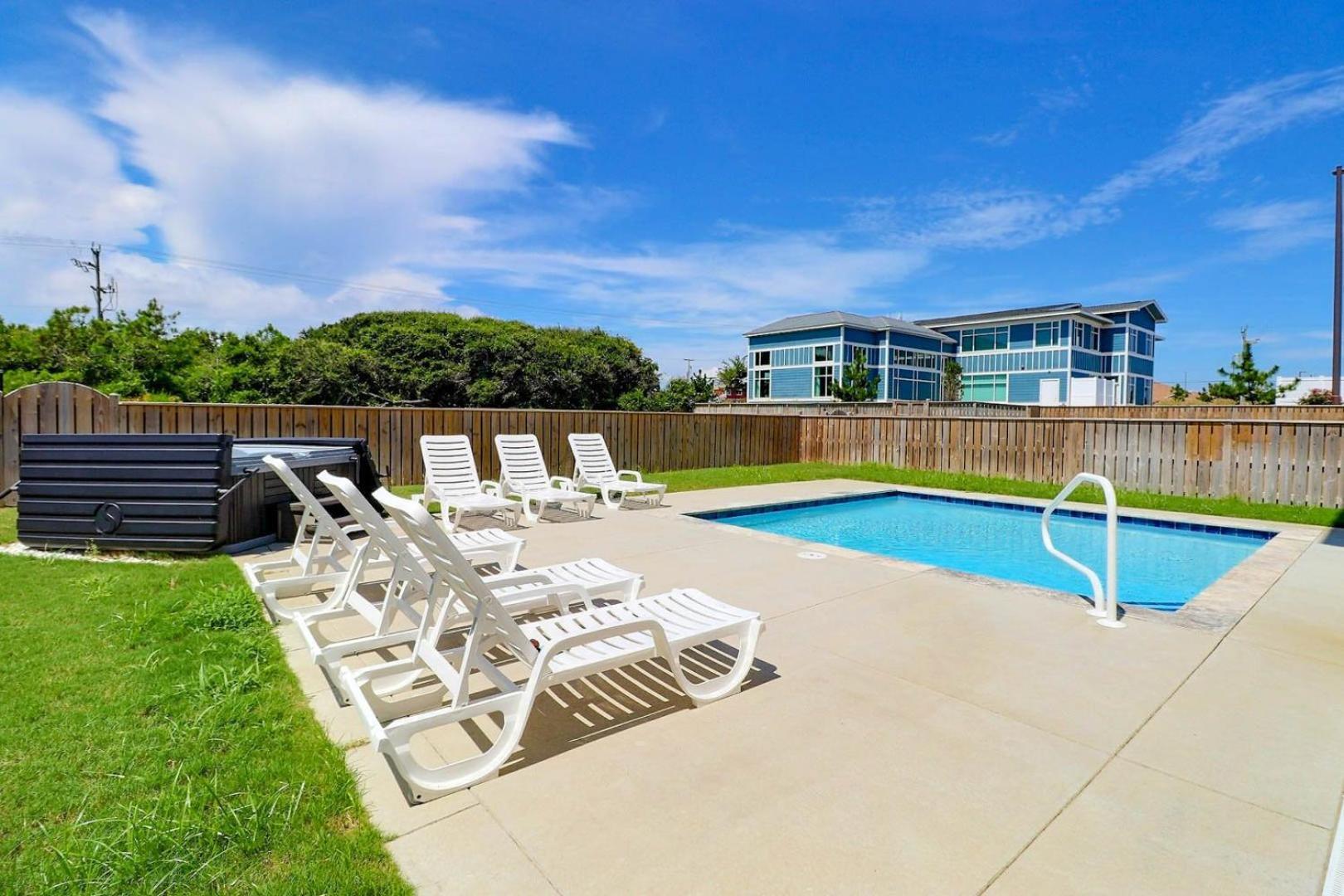 4058 Beach Haven 4 Min Walk To Beach Pool Kitty Hawk Eksteriør billede