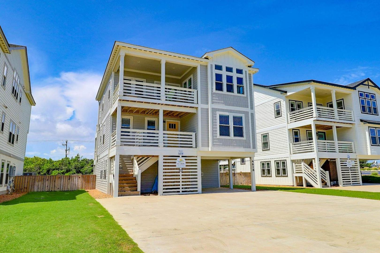 4058 Beach Haven 4 Min Walk To Beach Pool Kitty Hawk Eksteriør billede